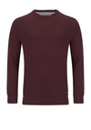 Daniel Grahame Crew Neck Sweater, Burgundy