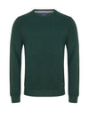 Daniel Grahame Crew Neck Sweater, Dark Green