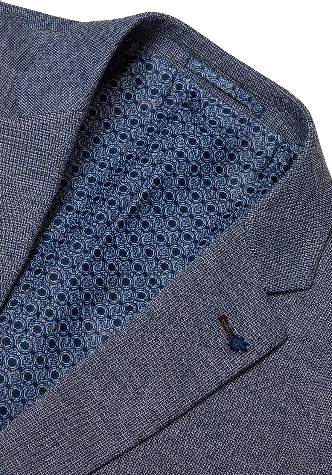 Daniel Grahame Dale Micro Pattern Blazer, Blue