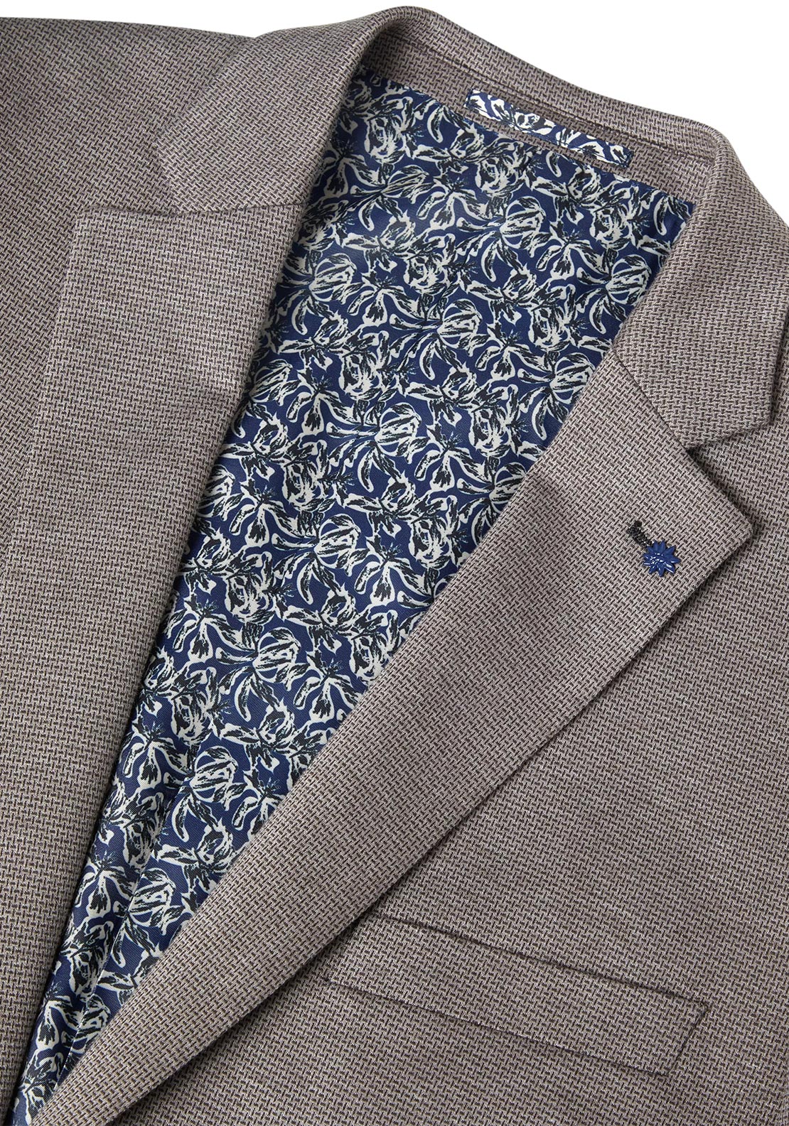 Daniel Grahame Damon Textured Blazer, Brown