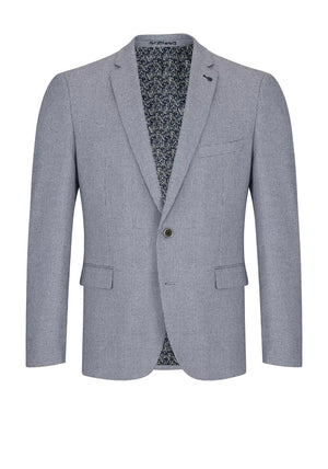 Daniel Grahame Damon Houndstooth Blazer, Navy & White