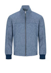 Daniel Grahame Everette Linen Blend Windcheater Jacket, Blue