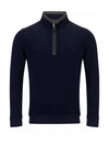 Daniel Grahame Quarter Zip Fleece, Navy