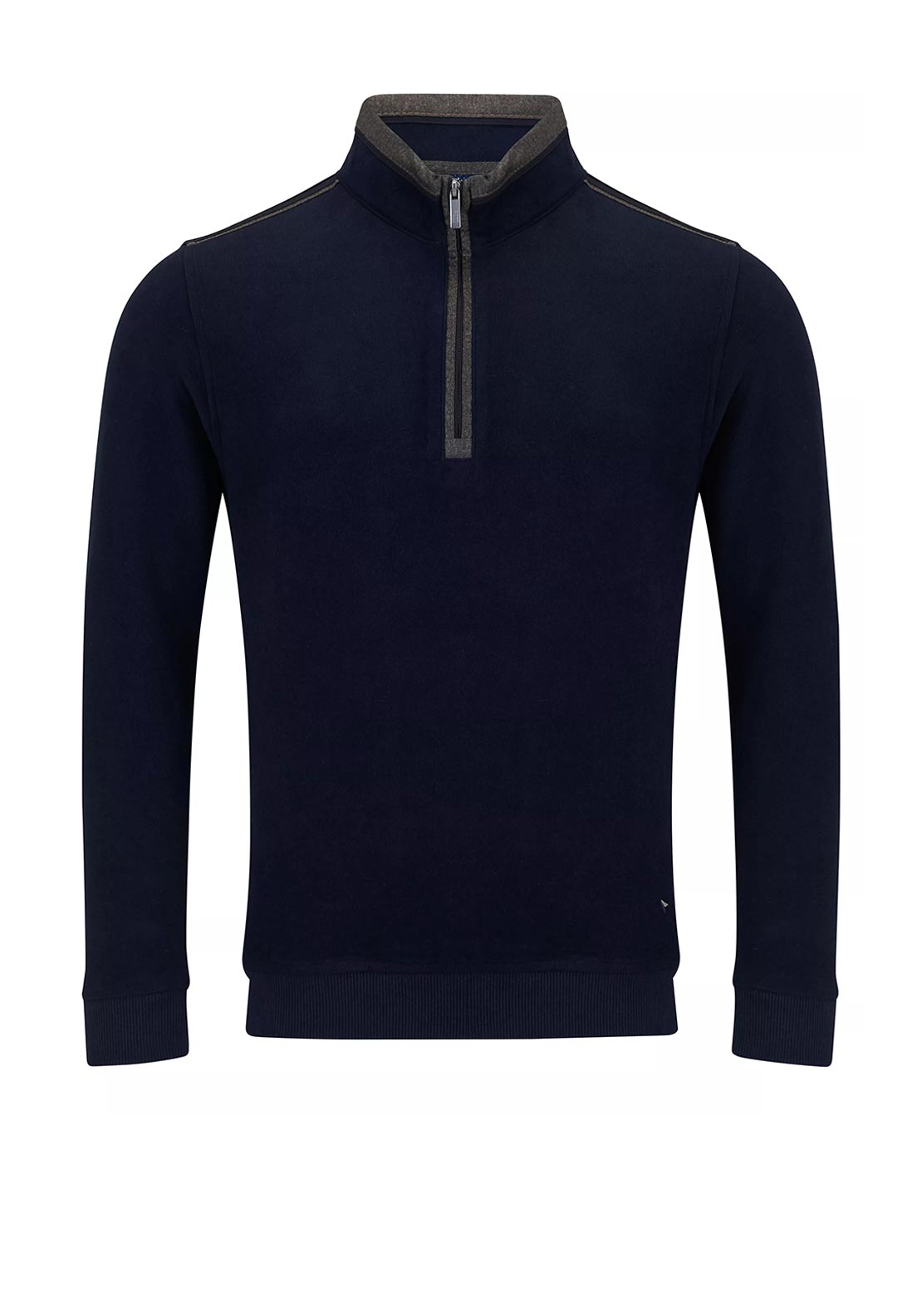Daniel Grahame Quarter Zip Fleece, Navy