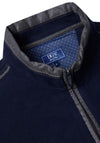 Daniel Grahame Quarter Zip Fleece, Navy