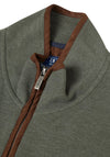 Daniel Grahame Full Zip Fleece Gilet, Green