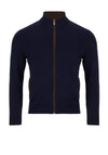 Daniel Grahame Full Zip Sweater, Navy