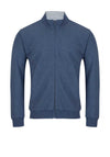 Daniel Grahame Full Zip Sweatshirt, Navy