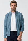 Daniel Grahame Full Zip Sweatshirt, Sky Blue