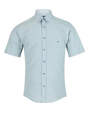 Daniel Grahame Geneva Short Sleeve Shirt, Green