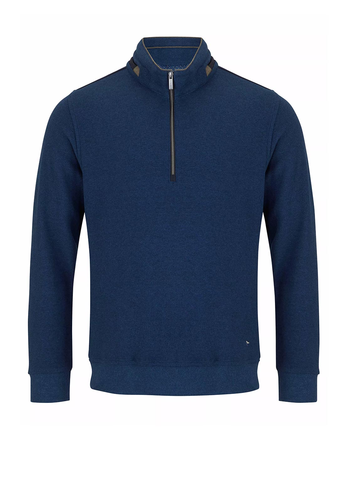 Daniel Grahame Half Zip Sweatshirt, Dark Blue