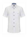 Daniel Grahame Ivano Short Sleeve Shirt, White