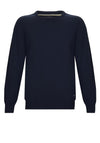 Daniel Grahame O Neck Sweater, Dark Blue