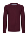 Daniel Grahame O Neck Sweater, Raspberry Red