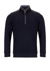 Daniel Grahame Quarter Zip Sweatshirt, Dark Navy