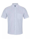 Daniel Grahame Short Sleeve Semi-Plain Shirt, White