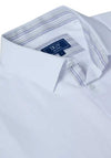 Daniel Grahame Short Sleeve Semi-Plain Shirt, White