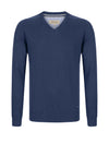 Daniel Grahame V Neck Sweater, Dark Blue