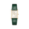 Daniel Wellington Ladies Bound Crocodile Strap Watch, Gold & Green