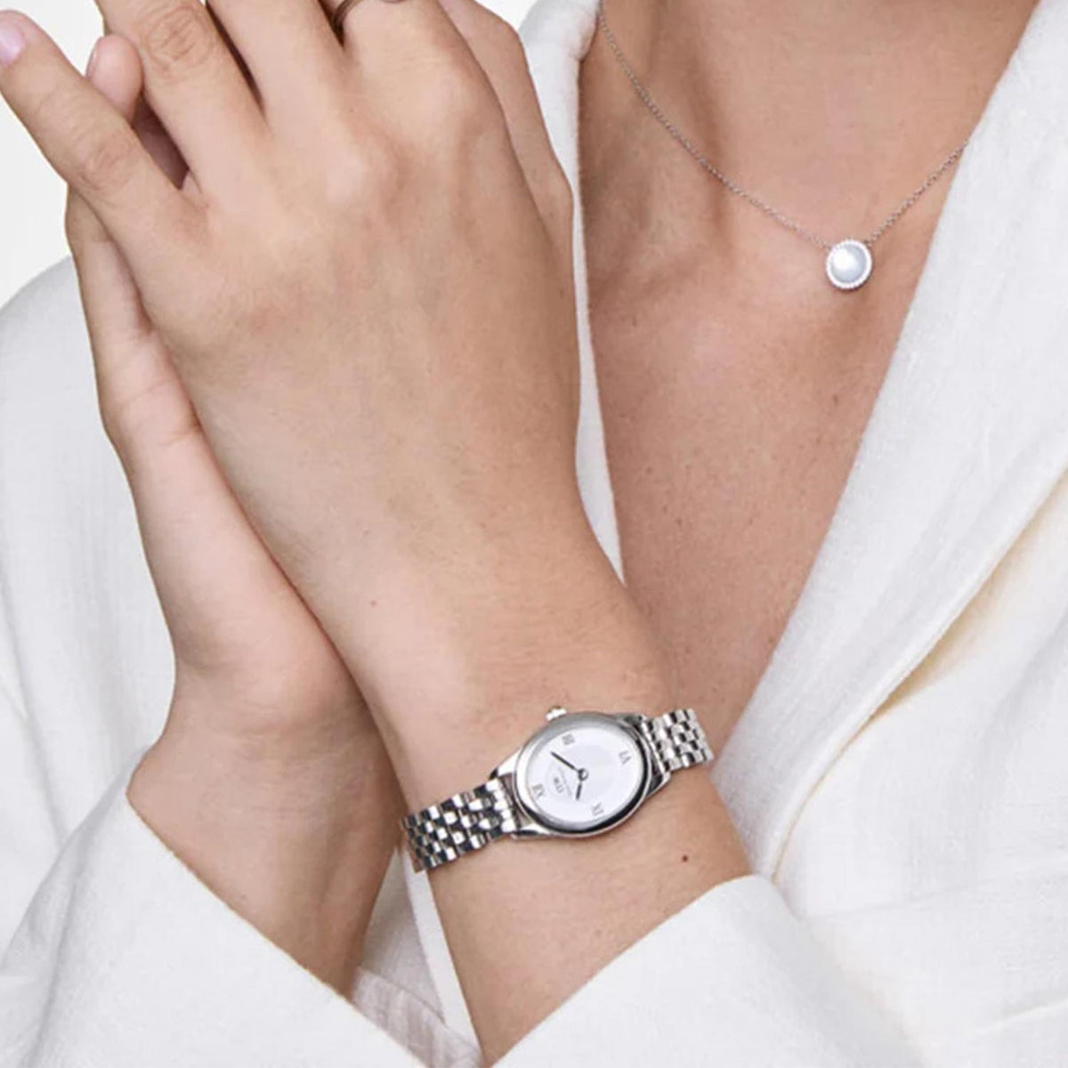 Daniel Wellington Ophelia Mini Watch, Silver