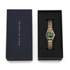 Daniel Wellington Ladies Ophelia Mini Watch, Gold & Green