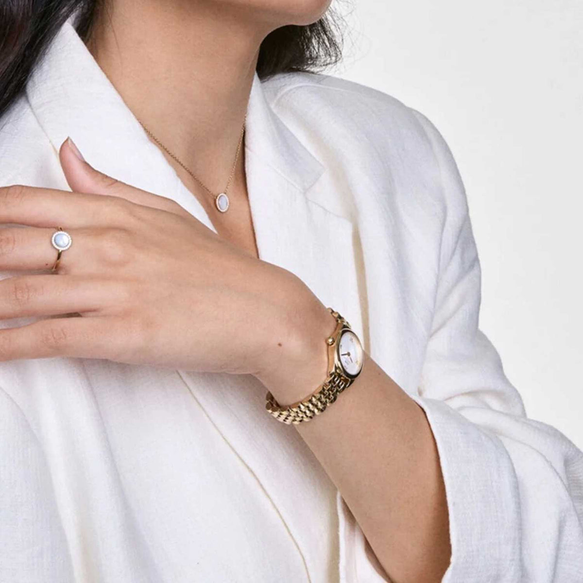 Daniel Wellington Ladies Ophelia Mini Watch, Gold