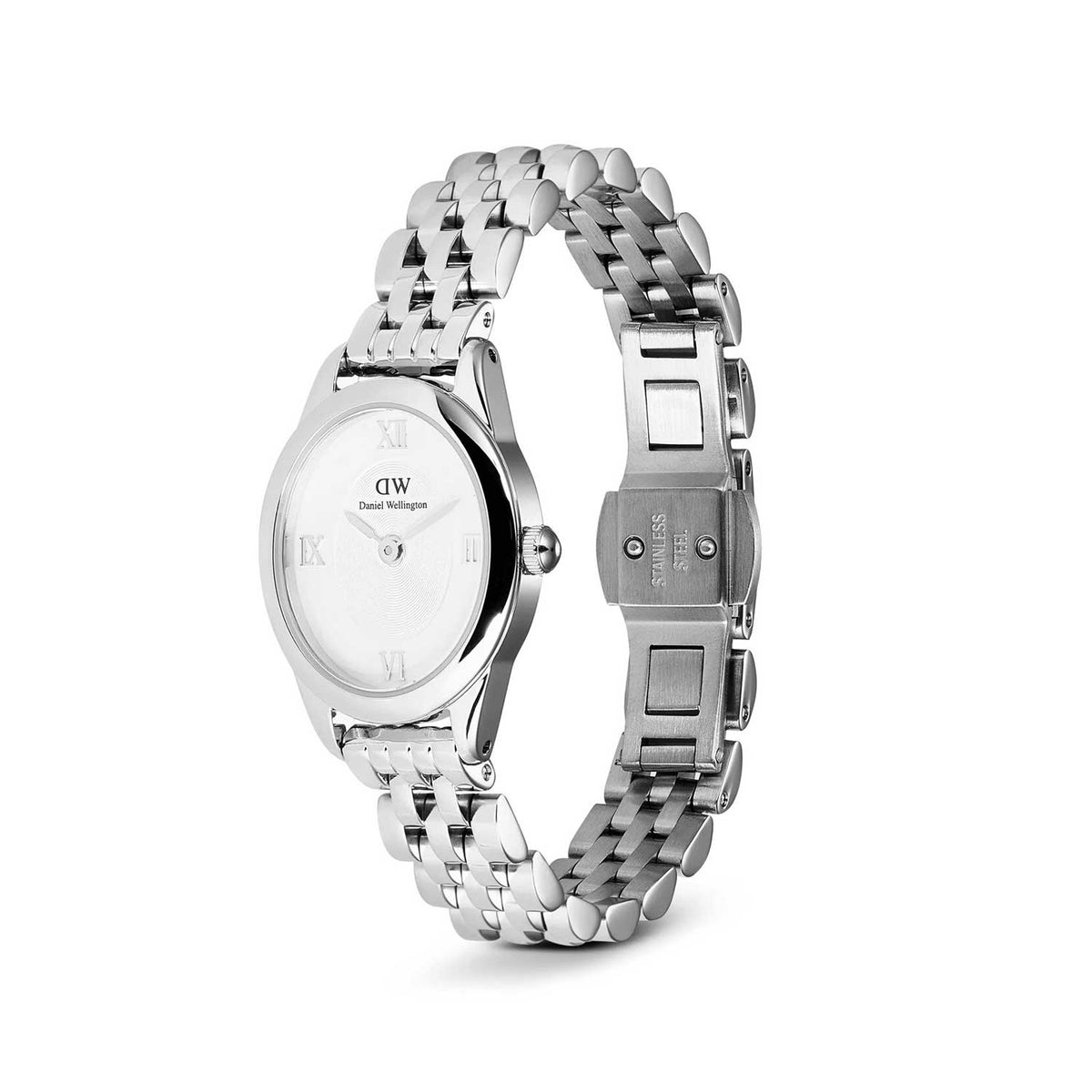 Daniel Wellington Ladies Ophelia Mini Watch, Silver
