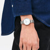 Daniel Wellington Petite Roman Numerals 5 Link Watch, Silver