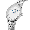 Daniel Wellington Petite Roman Numerals 5 Link Watch, Silver
