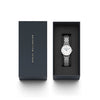 Daniel Wellington Petite Roman Numerals 5 Link Watch, Silver