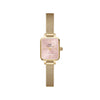 Daniel Wellington Quadro Mini Blush Watch, Gold