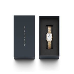 Daniel Wellington Quadro Roman Watch, Gold