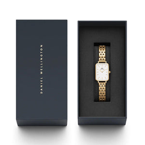 Daniel Wellington Ladies Quadro Watch, Gold