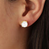 Dyrberg/Kern Daze Pearl Earrings, Gold