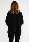 d.e.c.k by Decollage Open Front Cardigan, Black