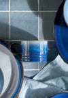 BLUE HAZE SMALL RIDGED MUG
