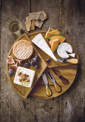 JAMES MARTIN 4PC CHEESE BOARD SET