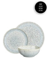 HALO SPECKLE 1PC COUPE TABLEWARE SET