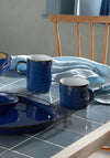 BIMPERIAL BLUE RIDGED MUG