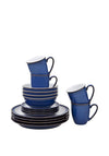 Denby Imperial Blue 16 Piece Tableware Set
