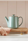 REGENCY GREEN STRAIGHT TEAPOT