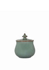 Denby Regency Green Sugar Bowl & Lid, Green