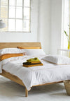 ASTOR SAFFRON YELLOW SINGLE BEDSPREAD