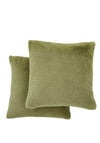 TLC ASHFORD CUSHION PAIR SAGE 50X50CM
