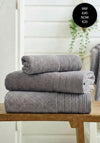 AVELON SOFT TOUCH BATH TOWEL CHARCOAL