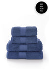 BLISS PIMA BATH SHEET DENIM