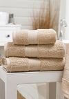 BLISS PIMA BATH TOWEL BISCUIT