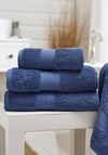BLISS PIMA HAND TOWEL DENIM