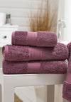 BLISS PIMA BATH TOWEL GRAPE