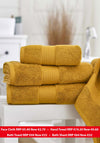 BLISS PIMA BATH SHEET SAFFRON